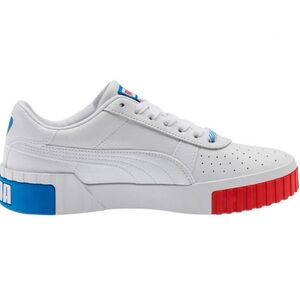 PUMA Cali RWB White, Red, and Indigo (BRAND NEW)